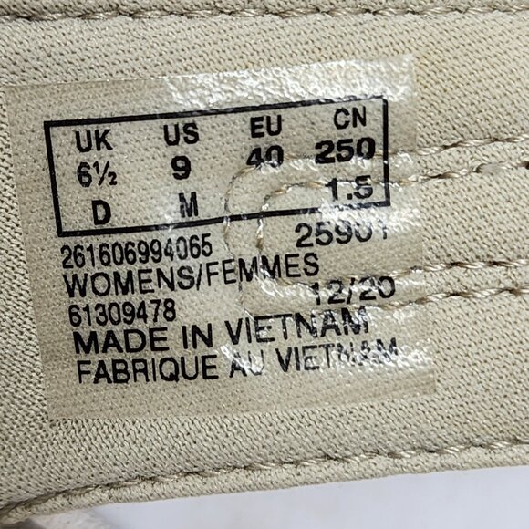 Clarks Cloudsteppers Womens Size 9 White Flower Thong Sandals Cushioned - Picture 3 of 10